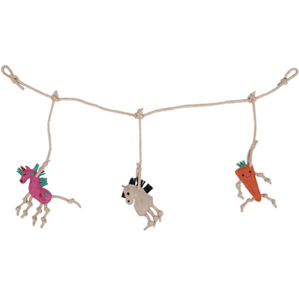QHP paardenspeelgoed boxhanger compleet