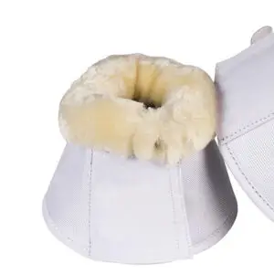 Eskadron Springschoenen Faux Fur Wit