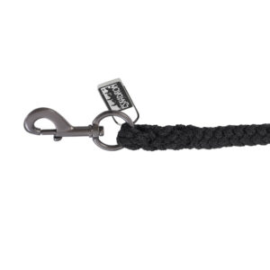 Squadron Halfterseil Musketon Platin Schwarz