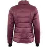 Achterzijde BR Sanne winterjas mauve wine zonder capuchon