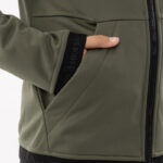 Detail zakken BR Softshell Jas Flora Kids Beetle