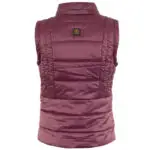Achterzijde BR Sophia bodywarmer mauve wine zonder capuchon
