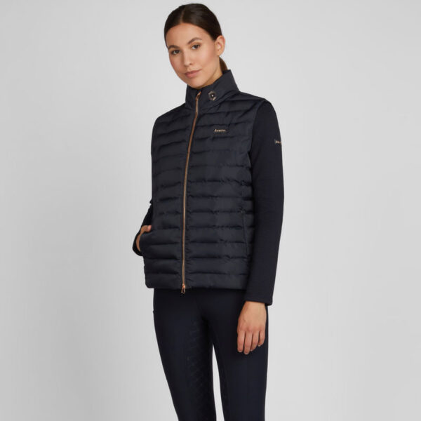 Sfeerfoto Eskadron Quilt bodywarmer navy dames
