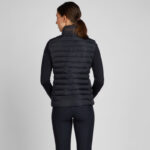 Achterzijde Eskadronbodywarmer Quilt lifestyle foto navy