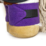 Close up fleece bandages Crafty Ponies Paars