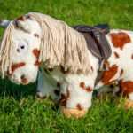 Lifestyle foto Premium zadel donkerbruin Crafty Ponies