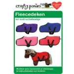 Crafty Ponies veulendeken instructieboekje babyblauw Ster