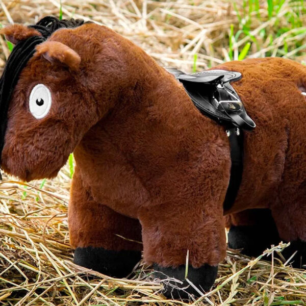 Foto lifestyle Crafty Ponies basis zadel zwart
