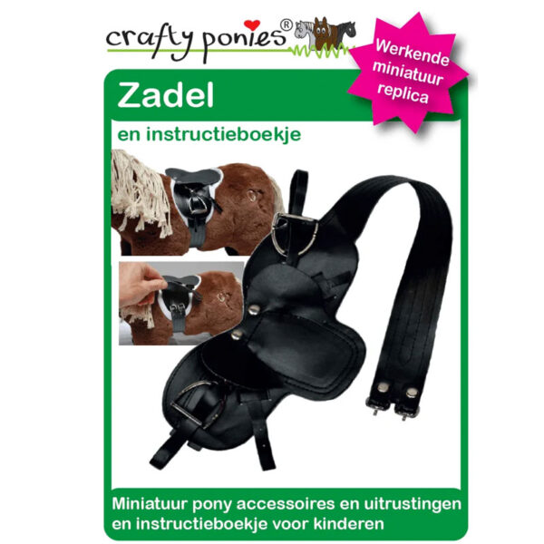 Instructieboekje Crafty Ponies zadel Basis zwart