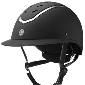 EQX Kylo Wide Peak Zwart Matt/Zilver