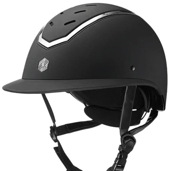 EQX Kylo Wide Peak Zwart Matt/Zilver