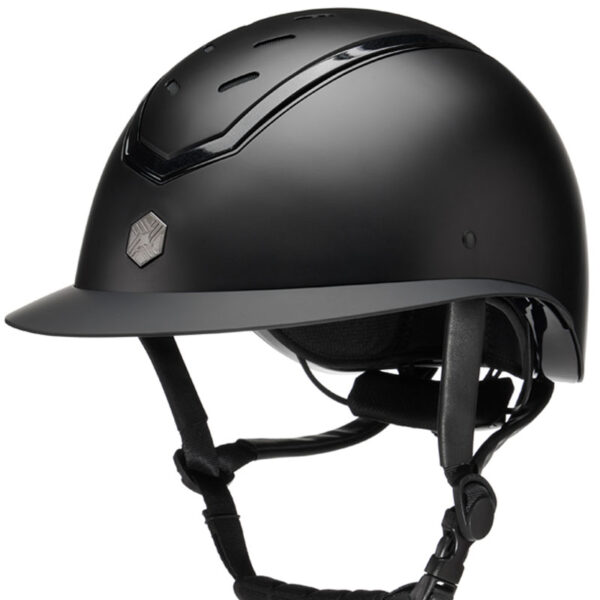 EQX Kylo Wide Peak Zwart Matt/Zwart Gloss