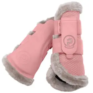 Eskadron Peesbeschermers Mesh Faux Fur Platinum Soft Rouge