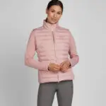 Close bodywarmer Eskadron Quilt Pearl Rose voorzijde