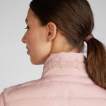 Detail achterzijde bodywarmer Eskadron Quilt Pearl Rose