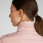 Detail achterzijde bodywarmer Eskadron Quilt Pearl Rose