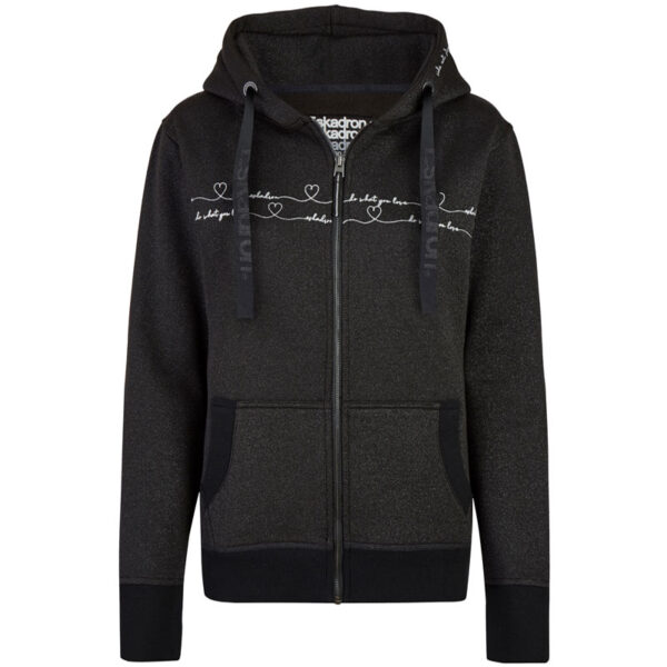Eskadron hoodie Zaza voorzijde zwart