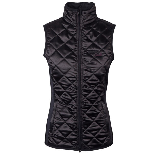 Harry's Horse Bodywarmer DC Amethyst vooraanzicht zwart