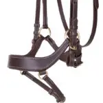 Kopriem QHP hoofdstel Devi bruin