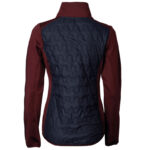 Achterzijde Harry's Horse jas Denici Cavalli Maroon