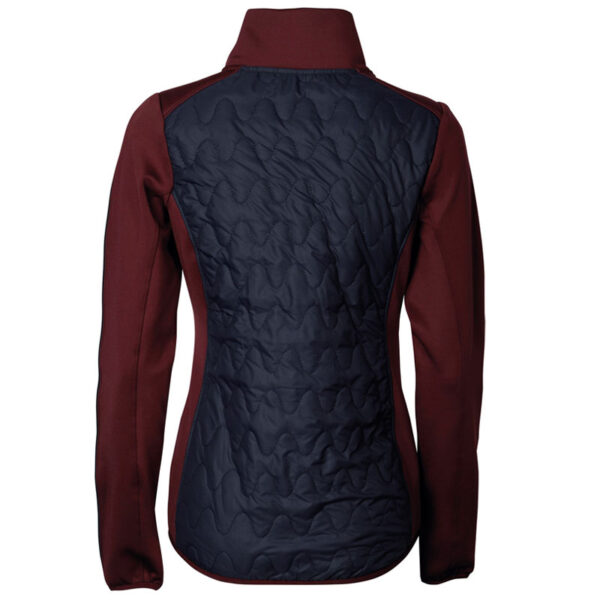 Achterzijde Harry's Horse jas Denici Cavalli Maroon