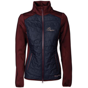 Jas Harry's Horse Denici Cavalli Maroon voorzijde