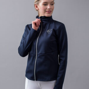 Kingsland Oliana fleece vest navy voorzijde