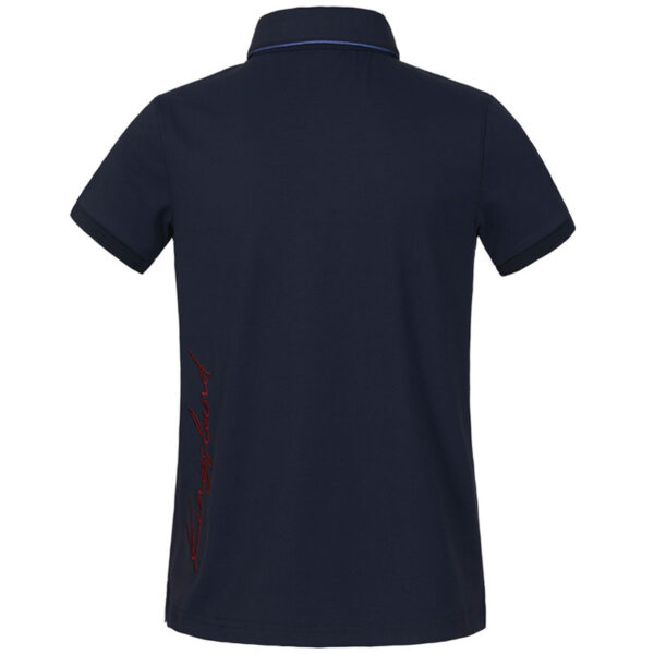 Achterzijde Kingsland polo Omari kids navy