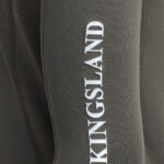 Logo mouw Kingsland trainingsshirt Suzy kids Green Black Ink