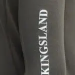 Logo mouw Kingsland trainingsshirt Suzy kids Green Black Ink
