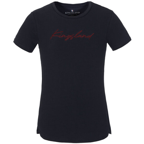 Kingsland t-shirt Ora Junior navy voorzijde