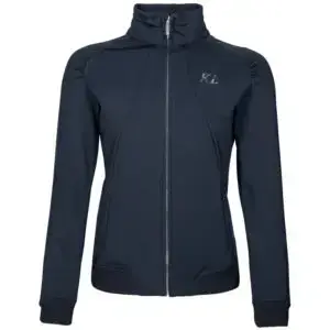 Kingsland vest Betsy fleece navy voorzijde