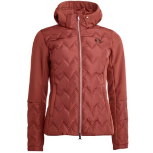Kingslnd Solana jas brown hot chocolate voorzijde