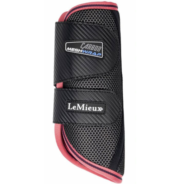LeMieux Carbon Mesh Wrap Boots Papaya