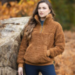 LeMieux Teddy Fleece Trui Tara Ginger Lifestyle afbeelding
