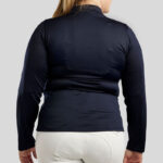Achterzijde longsleeve Briella Curva Montar Dark Navy
