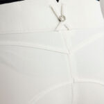 Close up taiileband Montar Rijbroek Megan Curve Wit