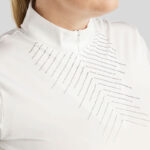 Detail crystal steentjes Montar wedstrijdshirt Bling Curve