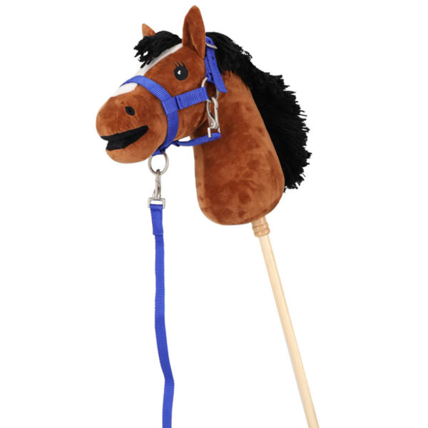 QHP Halsterset Hobby Horse Kobaltblauw