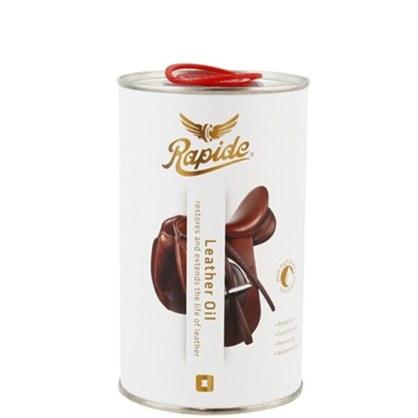 Rapide Lederolie zwart verpakking 750 ml