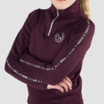 Lifestyle foto Red Horse trainingsshirt Miya Kids paars/zilver