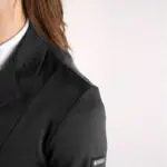 Crystal steentjes wedstrijdjas Montar kids zwart