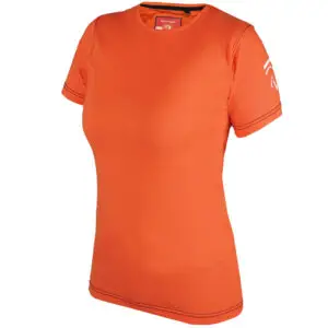 T-shirt KNHS 2020 oranje kinder voorzijde