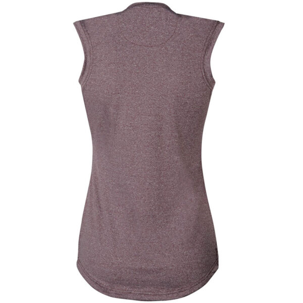 Achterzijde Harry's Horse tanktop Denici Cavalli Maroon