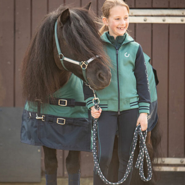 Sfeerafbeelding vest Harry's Horse STOUT Teal kids