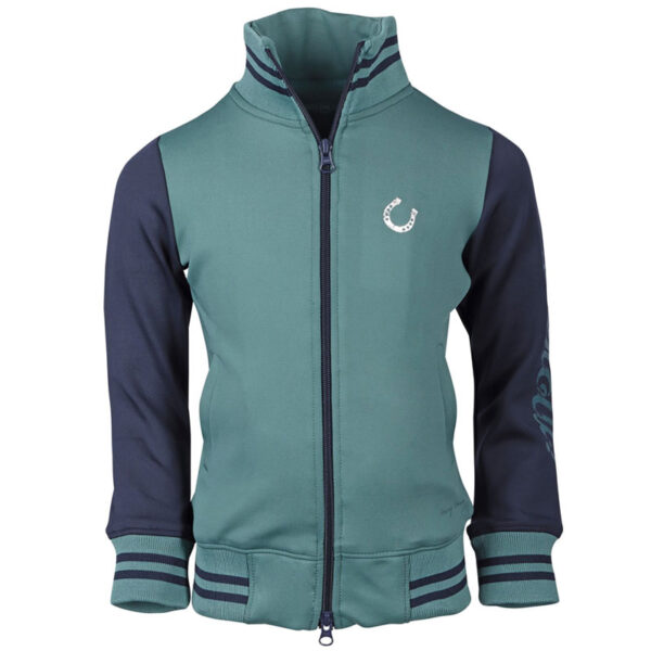 Vest Harry's Horse STOUT Teal kids voorzijde