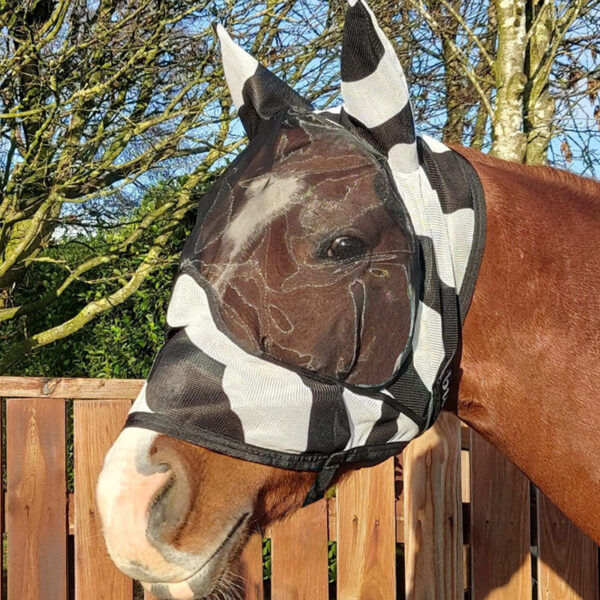 Vliegenmasker Bucas Zebra Deluxe