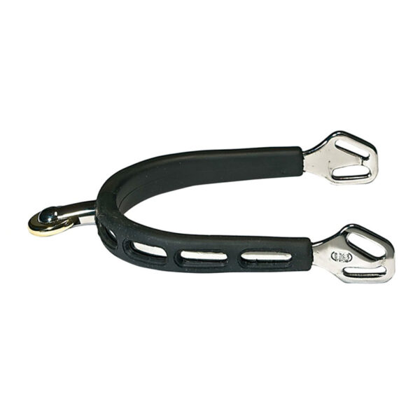 Sprenger Sporen Ultra Fit Extra Grip Comfort Roller Horizontaal RVS