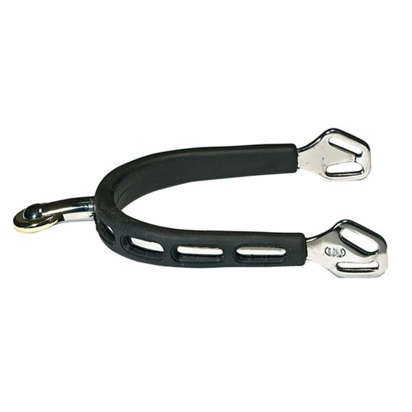 Sprenger Sporen Ultra Fit Extra Grip Comfort Roller Horizontaal RVS
