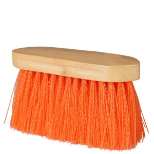 Brosse Horka en bois long et dur orange